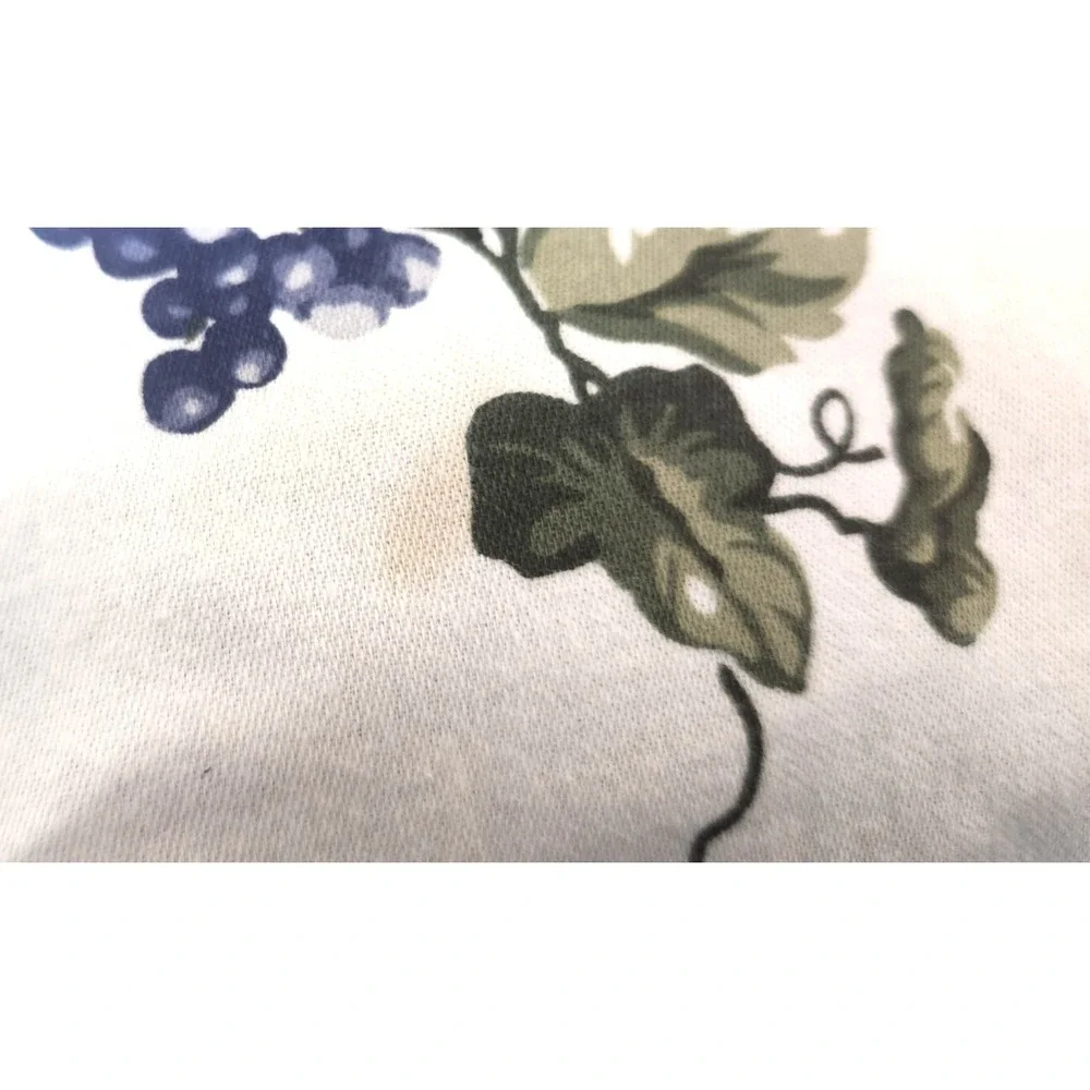 Waverly Orchard Trail Pair Decorative Throw Pillows Foliate Fruit  17x12